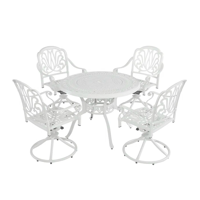 Miller 4 - Person Round Outdoor Dining Set