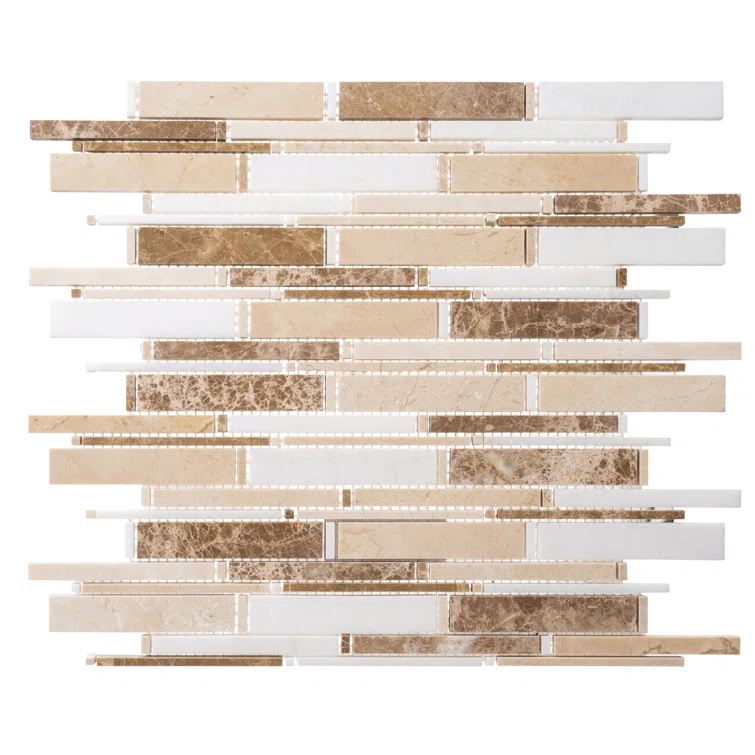 Knoll Natural Stone Mosaic Kitchen Backsplash, Bathroom, Shower, Pool, Wall and Floor Tile