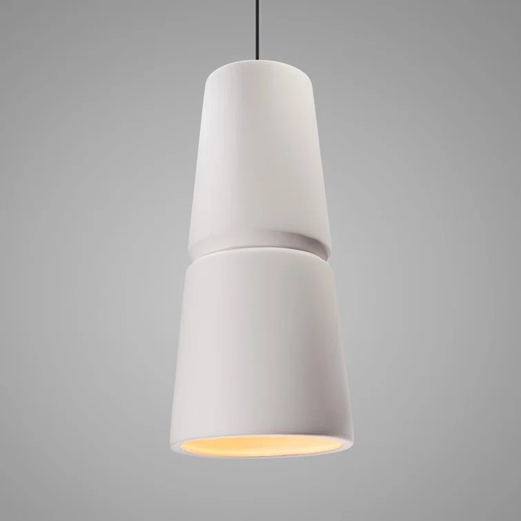 Logan Single Light Ceramic Dimmable LED Pendant