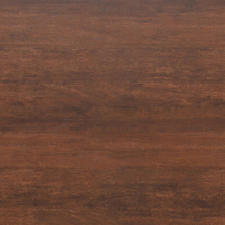 Hunter Solid Wood Top Metal Base Dining Table
