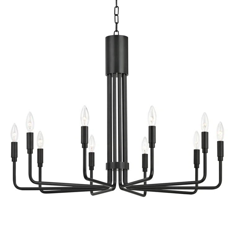 Brigitte 10 - Light Dimmable Classic / Traditional Chandelier