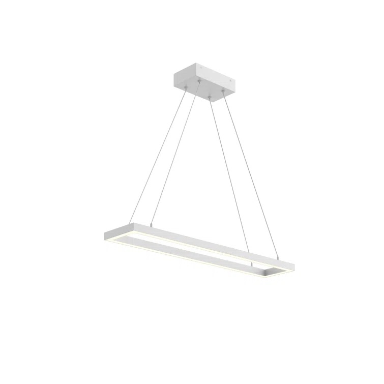 Kuzco Lighting Piazza Dimmable LED Square / Rectangle Chandelier