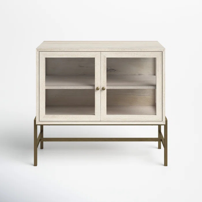 Warner Solid Wood Storage Cabinet