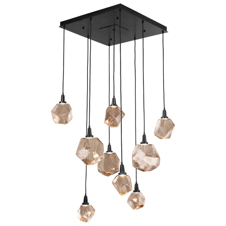 Gem 9 - Light LED Cluster Pendant