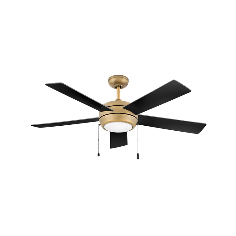 Marcin 52'' 5 Blade Ceiling Fan with LED Light Kit