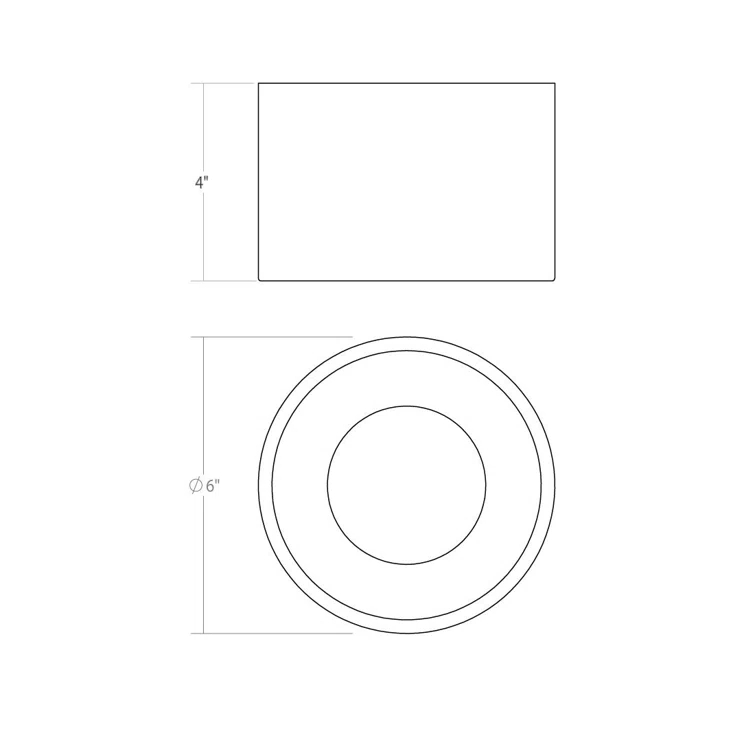 Ilios LED Surface Mount - 3000K