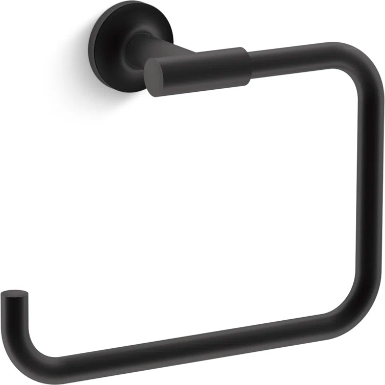 Purist® Wall Mounted Towel Ring for Bathroom, Metal Bathroom Hand Towel Ring