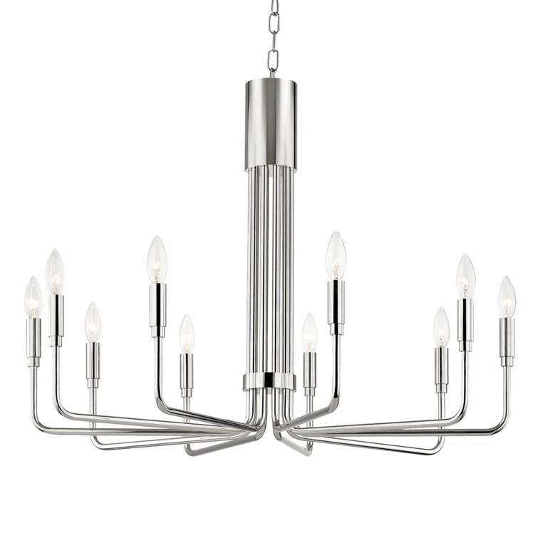 Brigitte 10 - Light Dimmable Classic / Traditional Chandelier