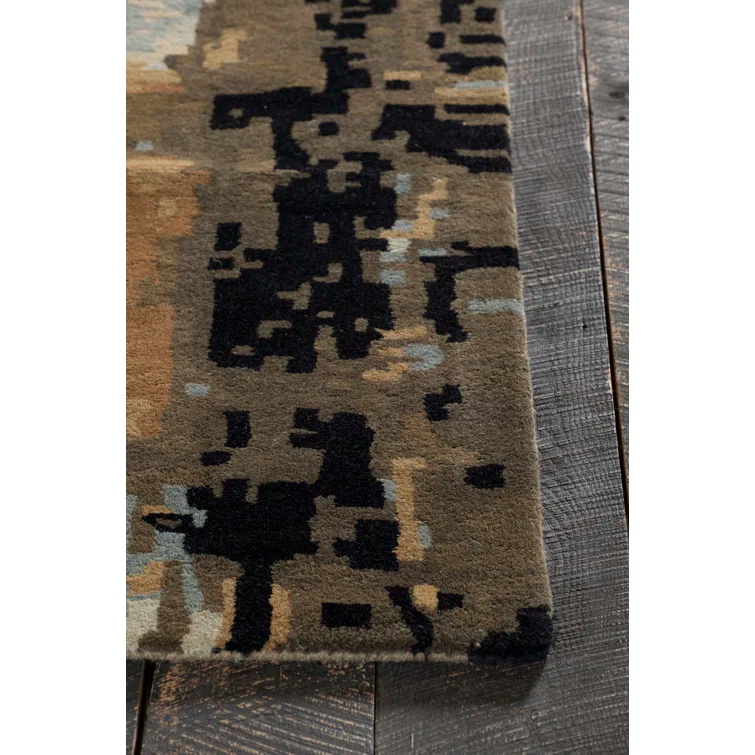 Nirvana Wool Abstract Area Rug