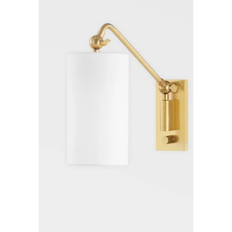 McNally Adjustable Sconce - Antique Brass