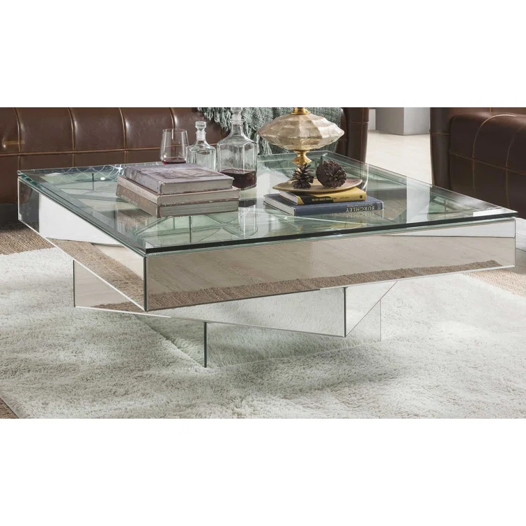 Aradia Glass Top Coffee Table