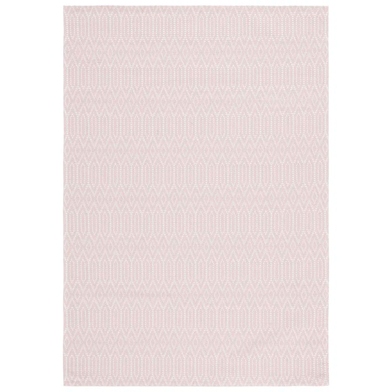 Martha Stewart Rugs Martha Stewart 405 100% Cotton Geometric Rug