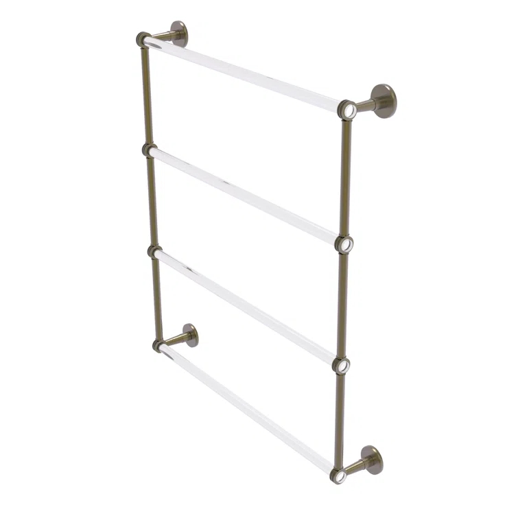 Allied Brass CV-28D-30-ABR Clearview 32.6'' 4 Wall Towel Bar