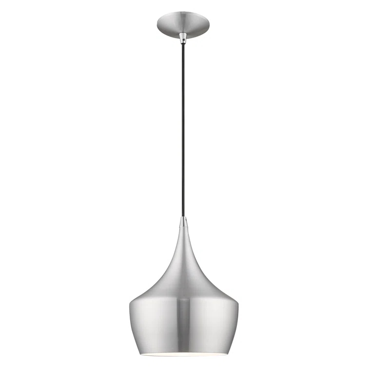 Schultz Single Light Metal Dimmable Pendant