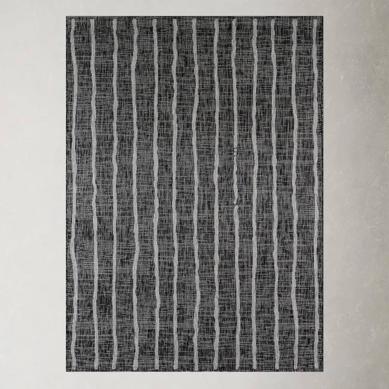 Sicily Charcoal Indoor/Outdoor Rug