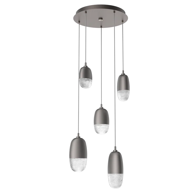 Pebble 5 - Light LED Cluster Pendant
