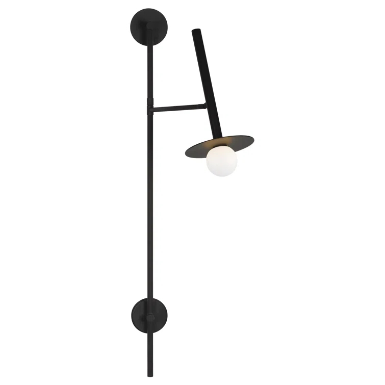 Nodes Large Pivot Sconce by Kelly Wearstler - Black
