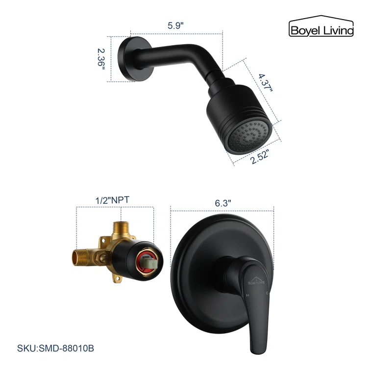All-In-One Kit with Rough in-Valve