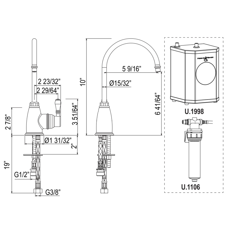 San Julio Hot Water Dispenser