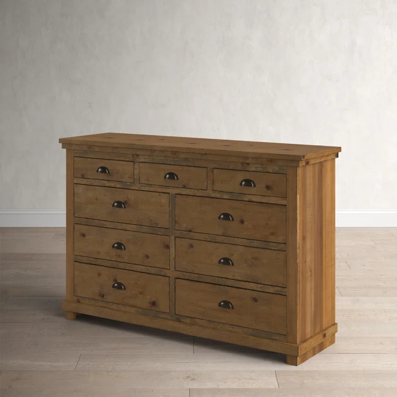 Wolferstorn 9 Drawer 64" W Dresser
