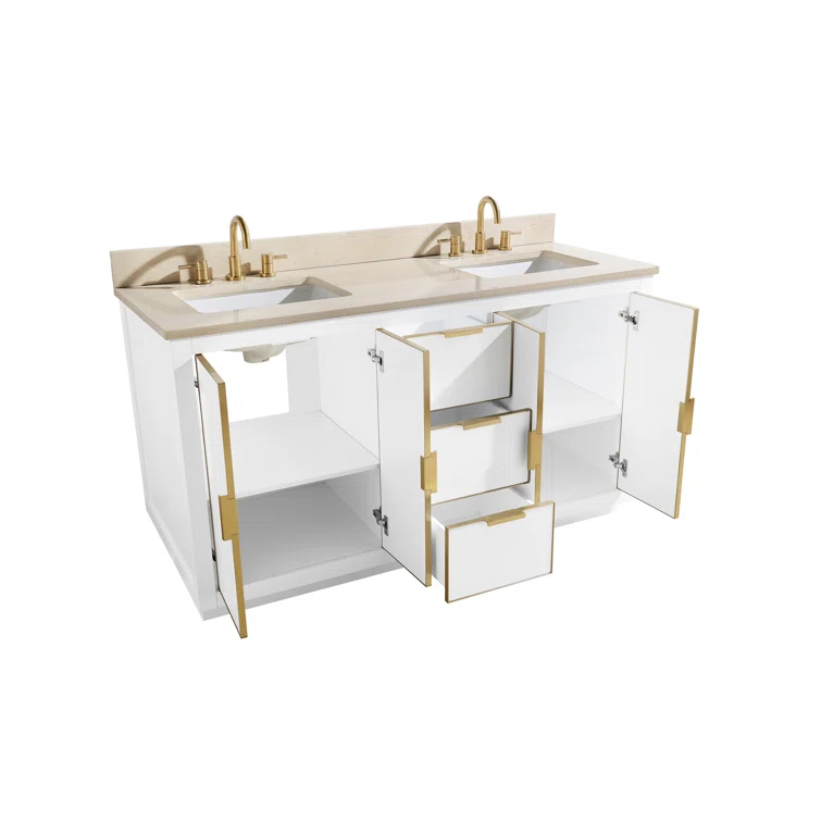 Chang 61'' Double Bathroom Vanity