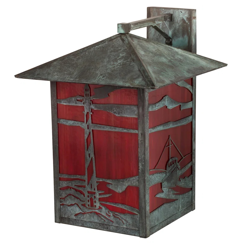 Lighthouse Trawler Armed Sconce