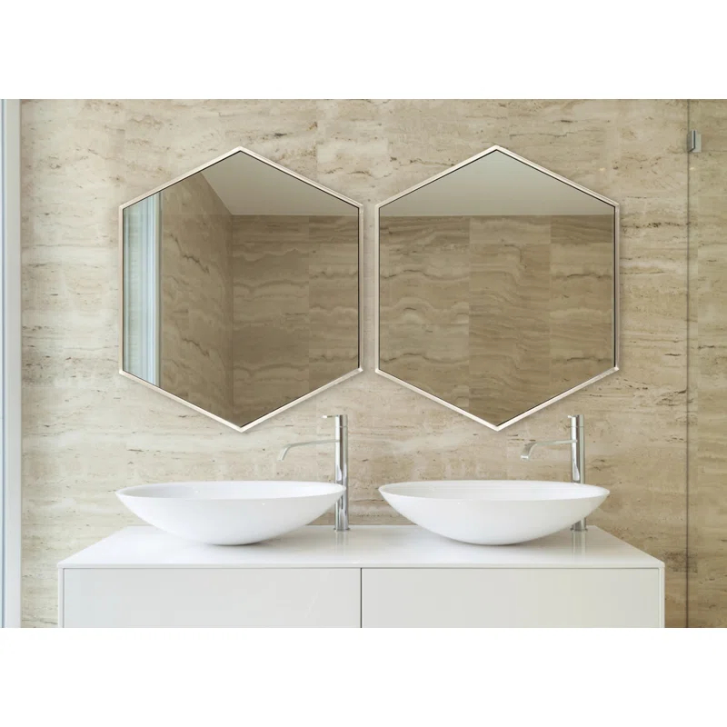 Breckler Metal Flat Mirror