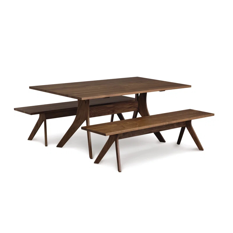 Audrey Solid Wood Fixed Top Table