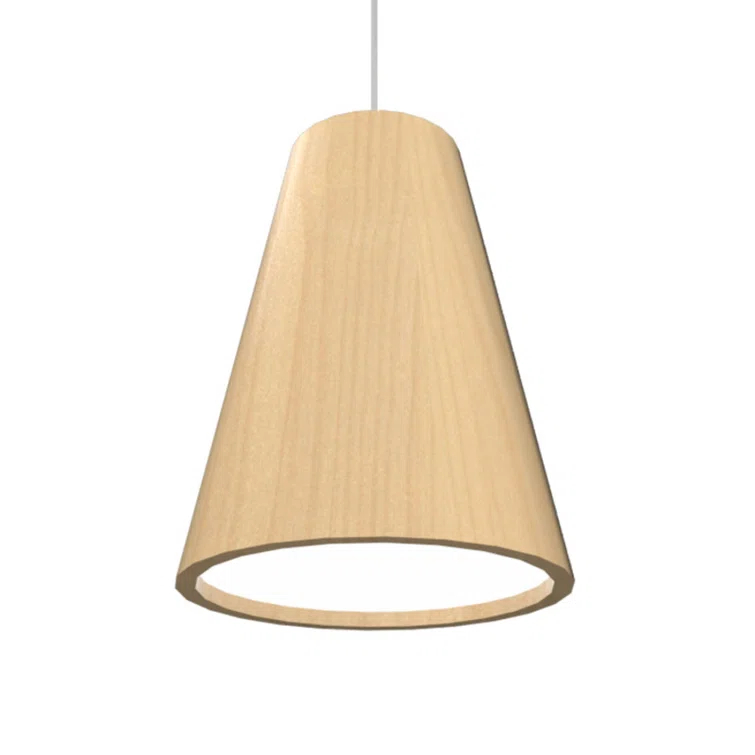 Maple LED Mini Pendant Light with Adjustable Cord