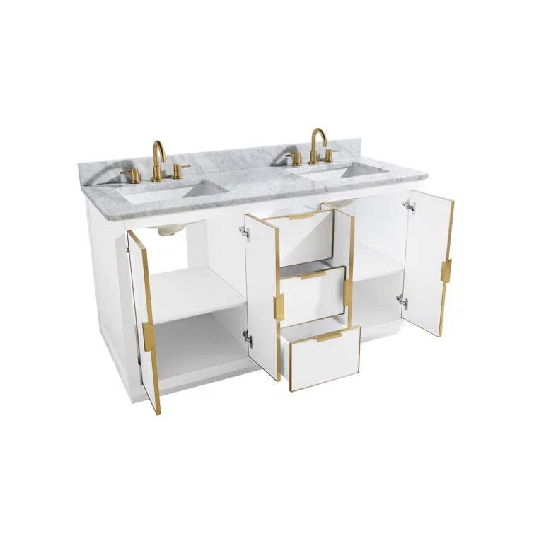 Chang 61'' Double Bathroom Vanity