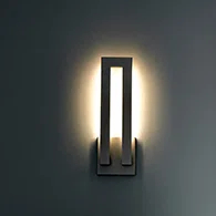 Forq 2 Light Novelty Outdoor Aluminum Wall Light