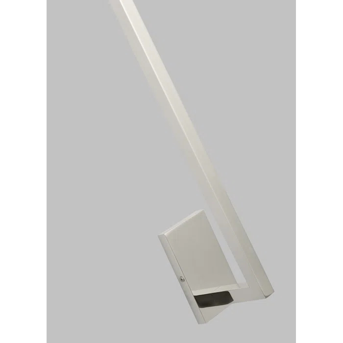 Stagger Polished Nickel Dimmable LED Wall Sconce