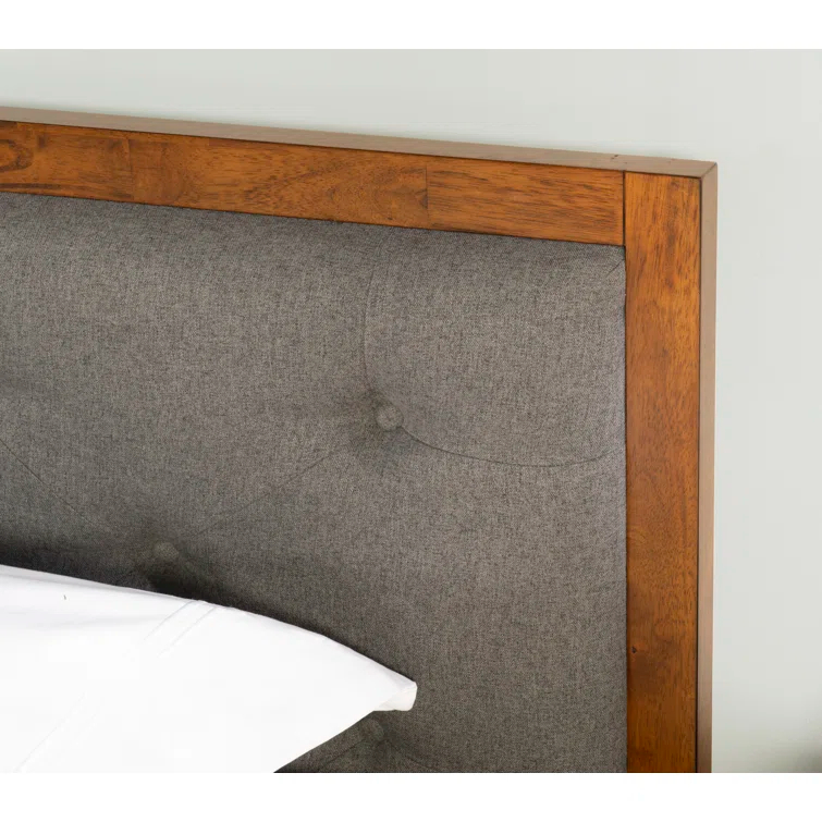 Rayford Tufted Low Profile Platform Bed