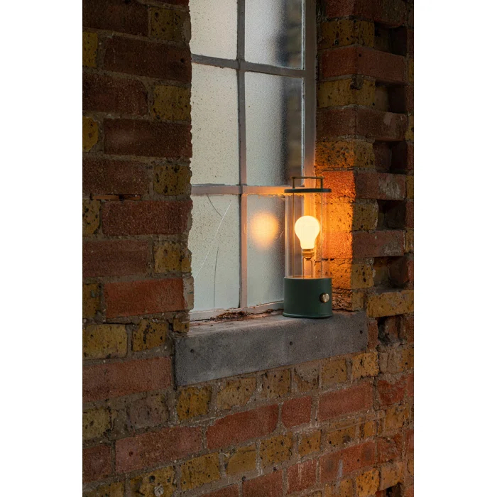 The Muse Cordless Pleasure Garden Green Outdoor Table Lamp