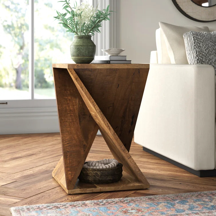 Rivera Solid Wood End Table