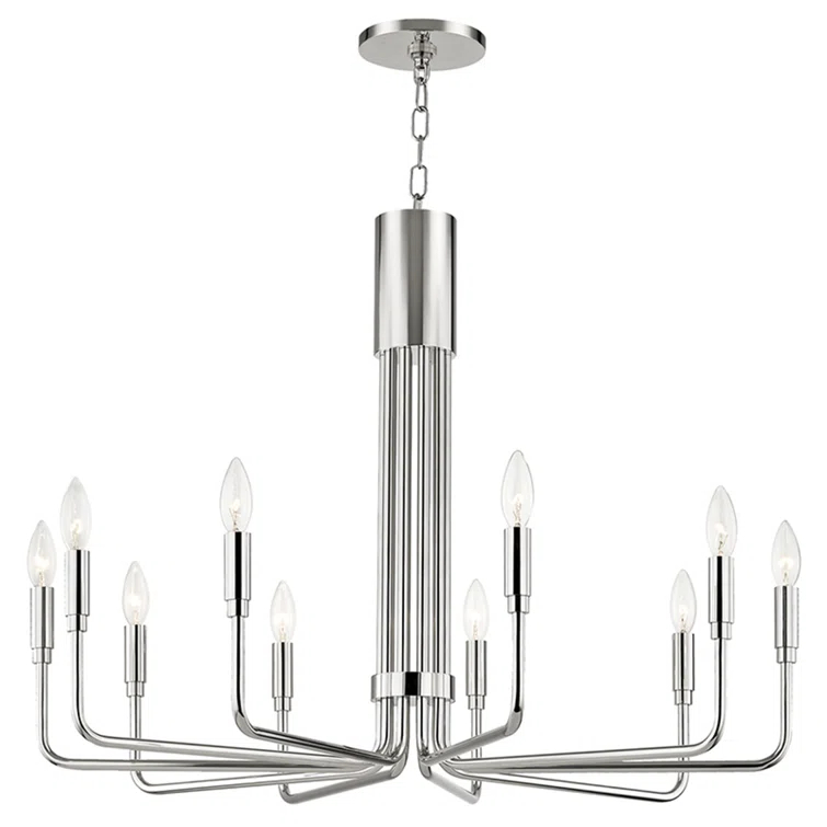 Brigitte 10 - Light Dimmable Classic / Traditional Chandelier