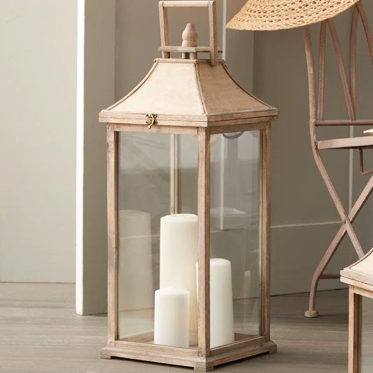 2 Piece Table Top Lantern Set