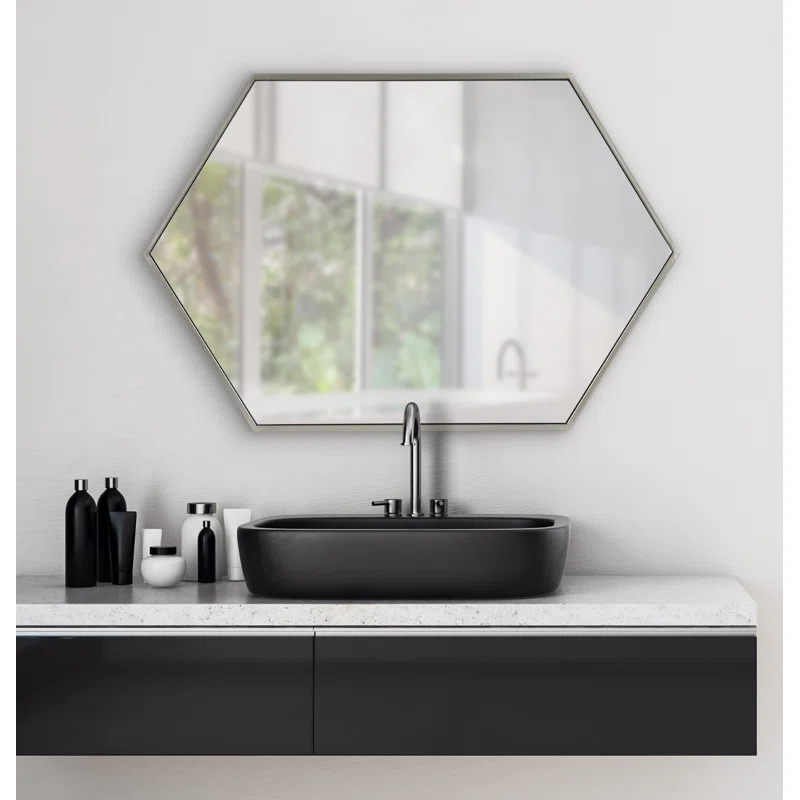 Breckler Metal Flat Mirror