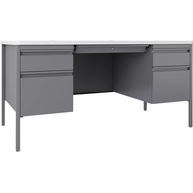 Fortress 60" Rectangular Teacher Desk