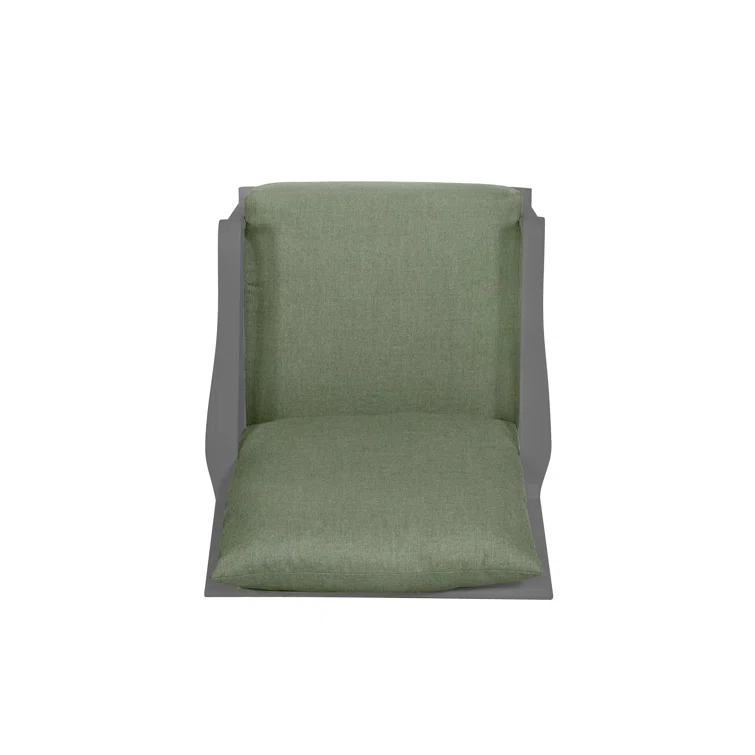 Outdoor Rocking Metal Chair with Cushions