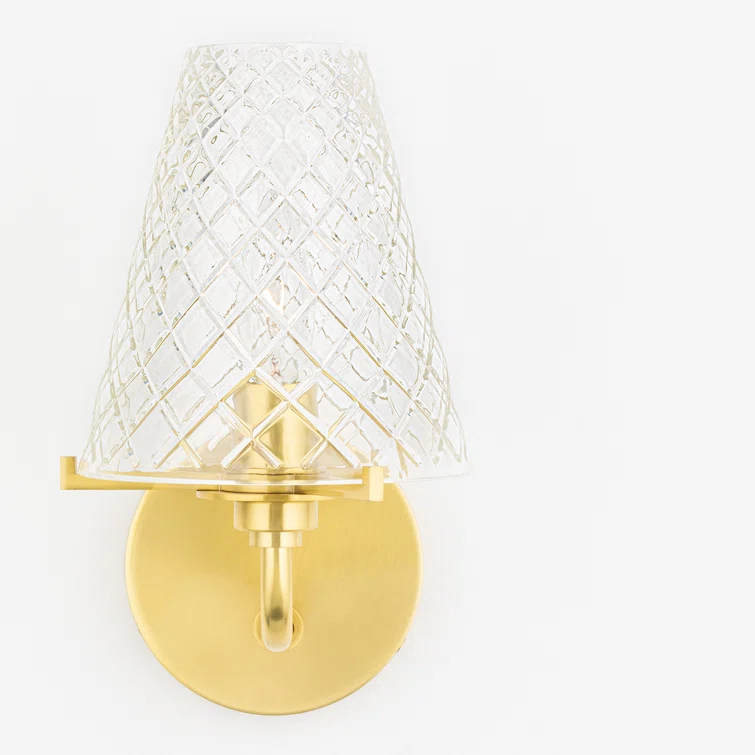 Cosette Plug-In Sconce - Antique Brass / 1 Light