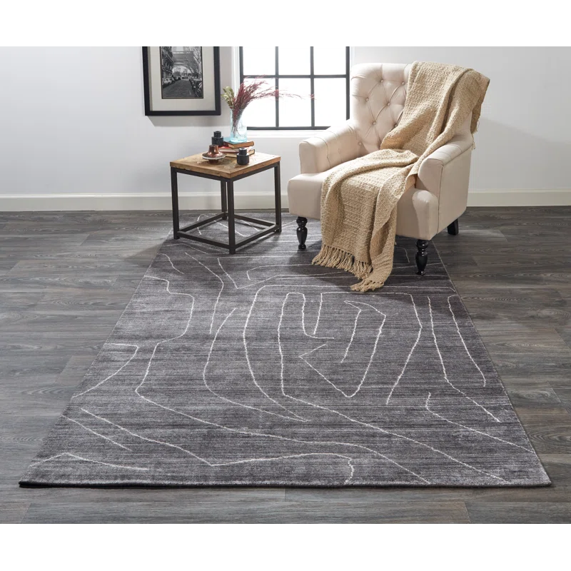 Orwell Charcoal Gray Rug