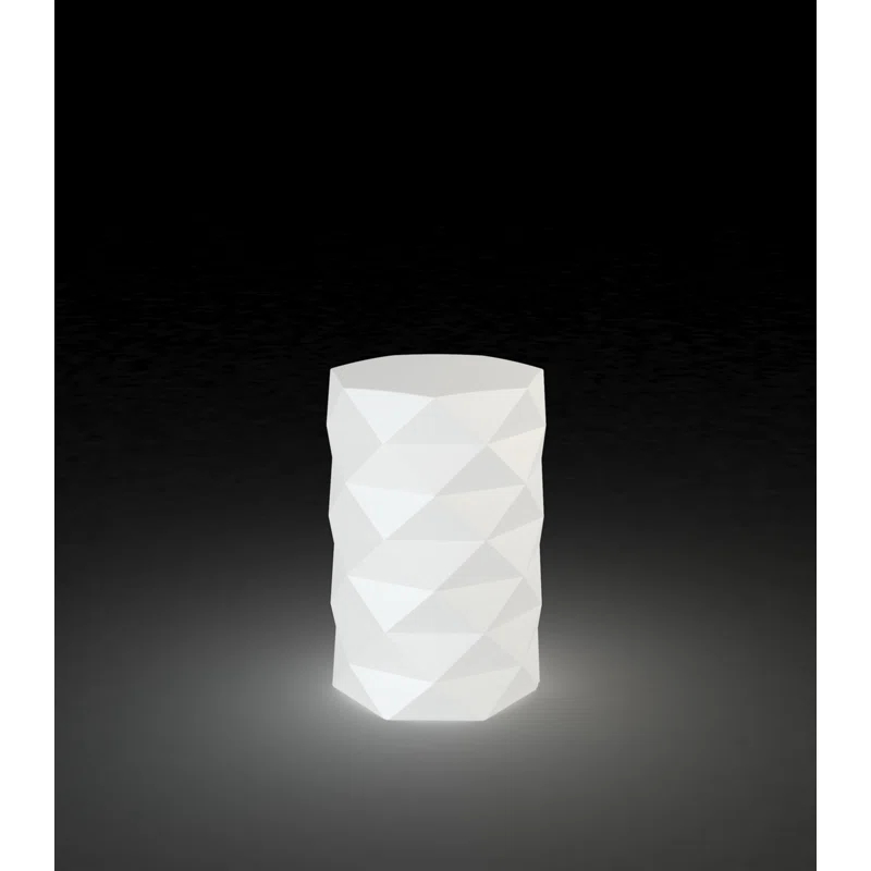 Vondom Marquis Matte Ice White Plug-In LED Outdoor Floor Lamp