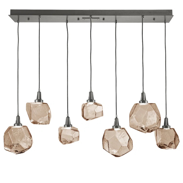 Gem 7 - Light LED Cluster Pendant