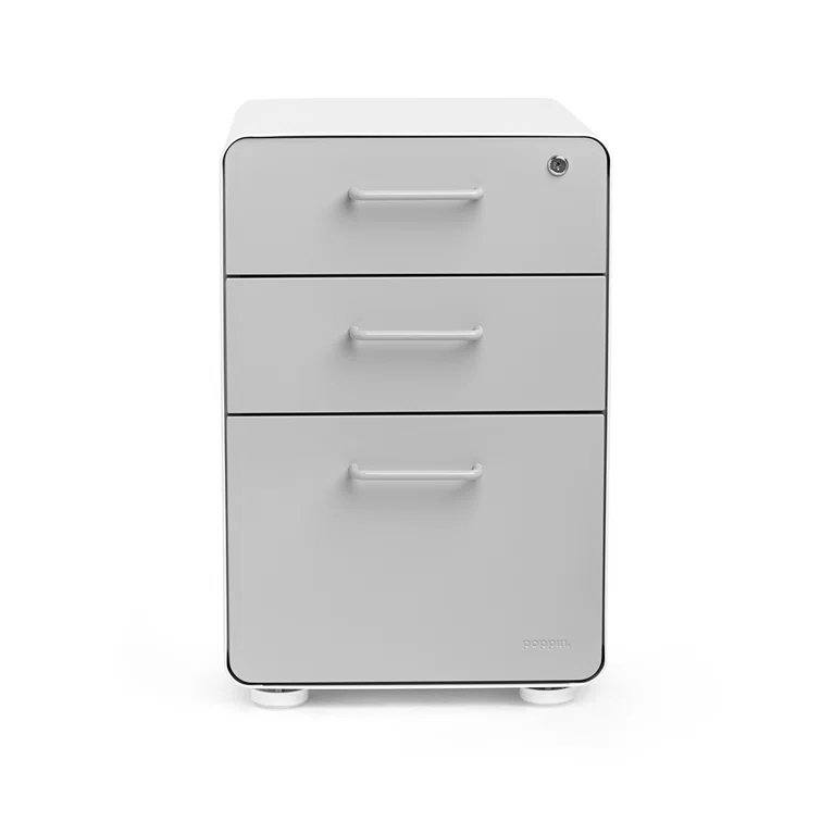 Slim Stow 3 - Drawer Vertical File Cabinet