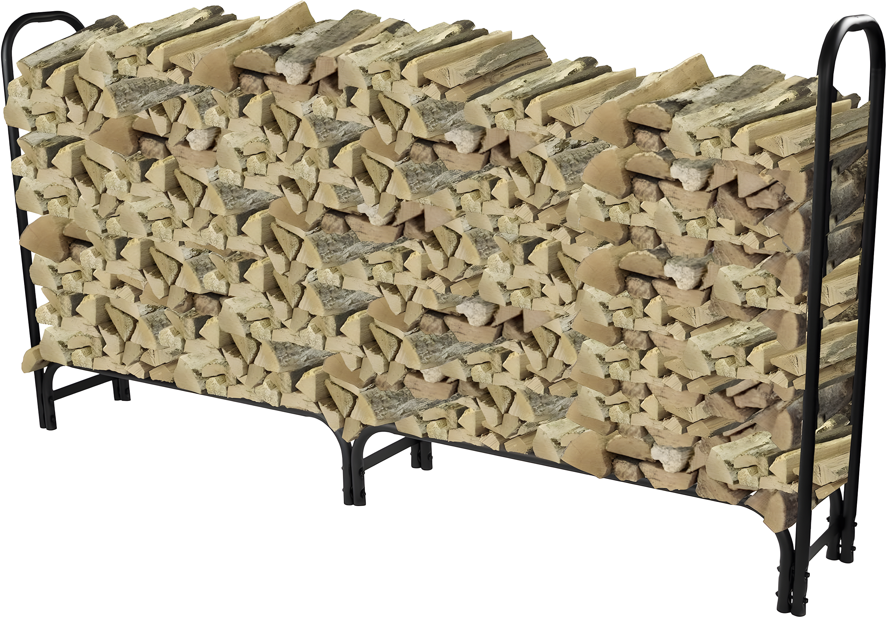 Pleasant Hearth LS932-96 8-Ft 32-mm Log Rack