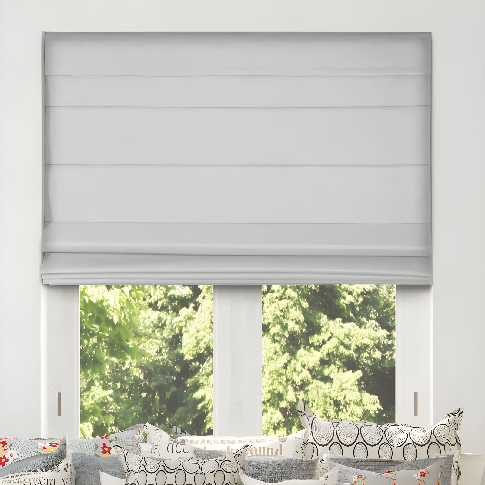 Arlo Blinds Blackout Roman Shade