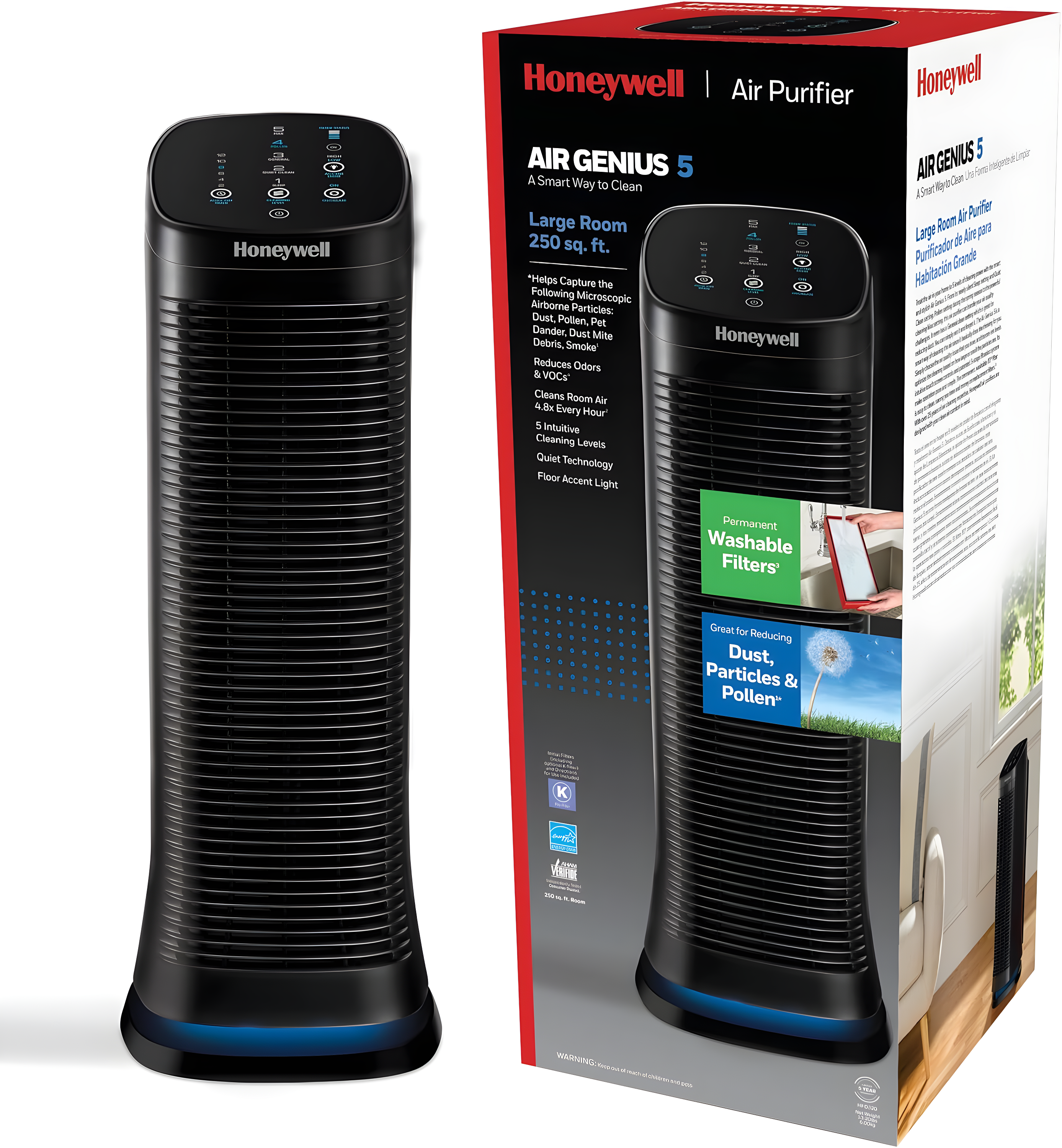 Honeywell Cleaner and Odor Reducer Air purifier