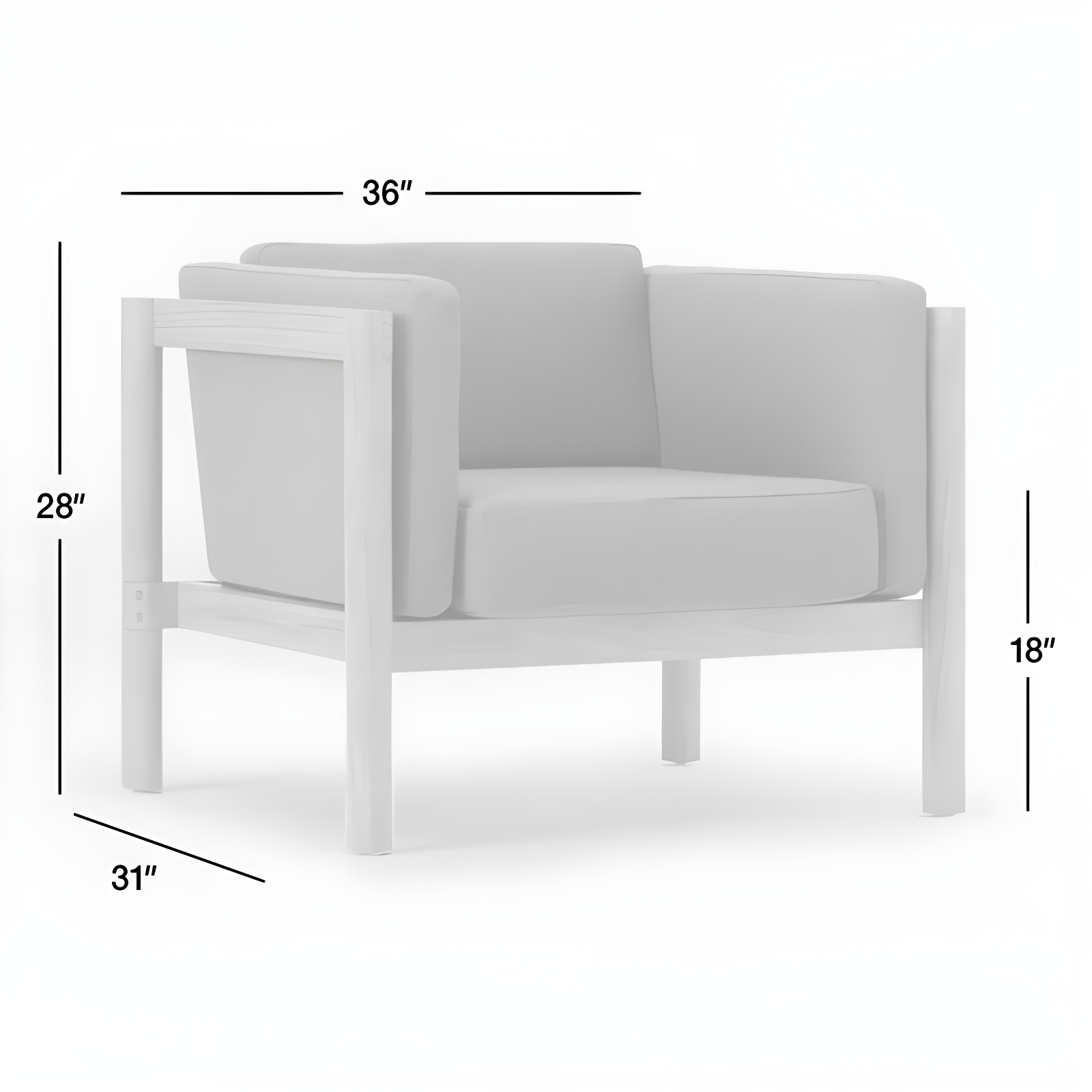 Neighbor ™ Haven Greystone Outdoor Chair