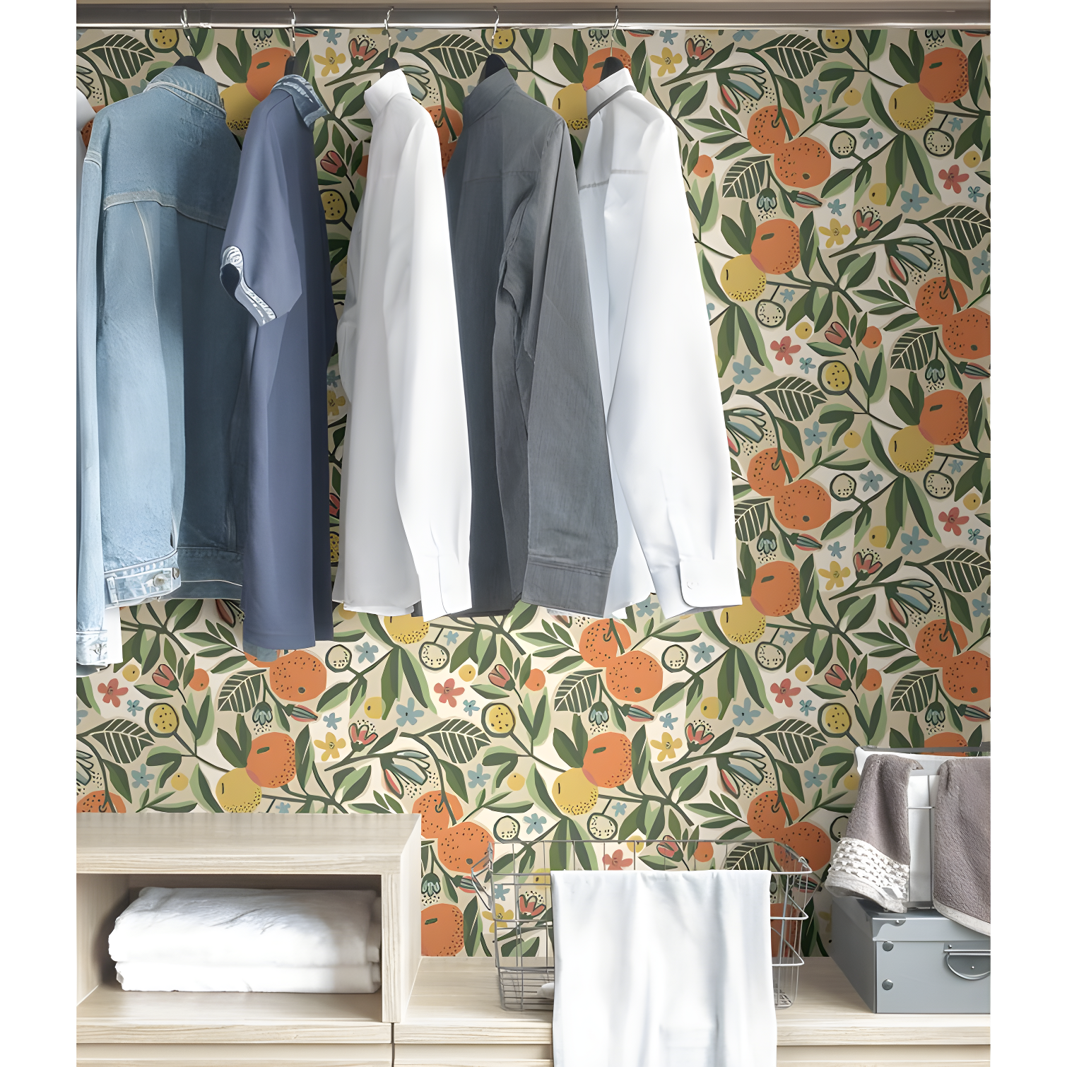 Peel & Stick Floral Roll